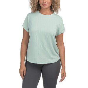 RBX Cadet Blue Jacquard Mesh Tee